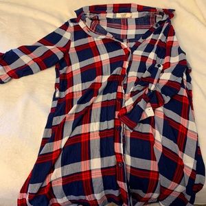Flannel Dress/Cardigan